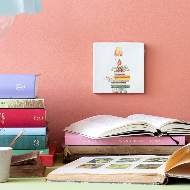 Storytiles - "Book worm" lille