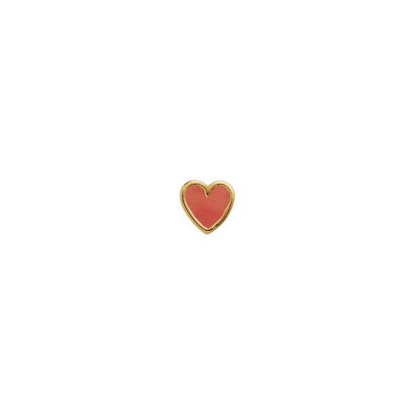 Petit Love Heart - Coral