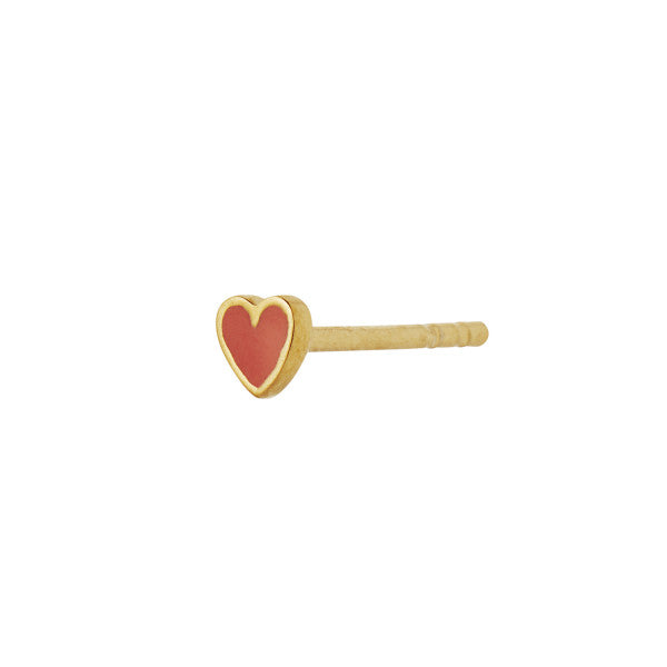 Petit Love Heart - Coral