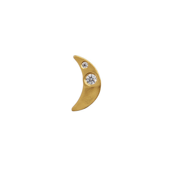 Petit Bella Moon Earring Gold