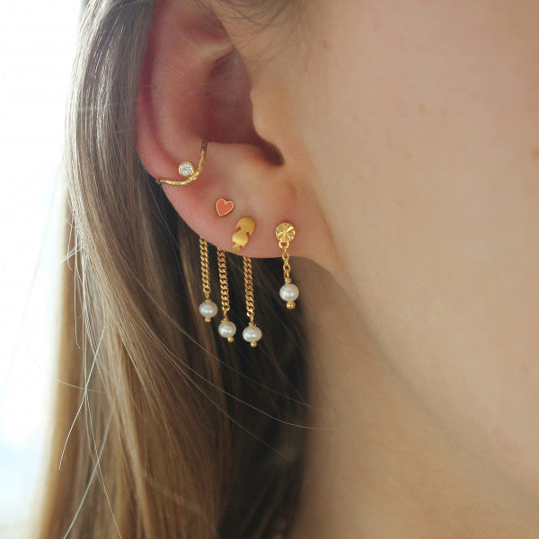 Petit Love Heart - Coral