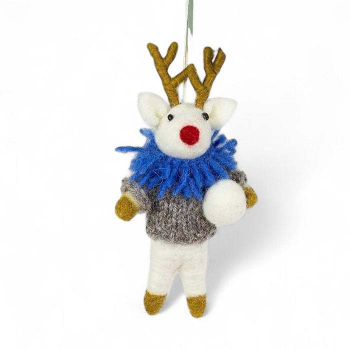 Rudolf With Blue Collar