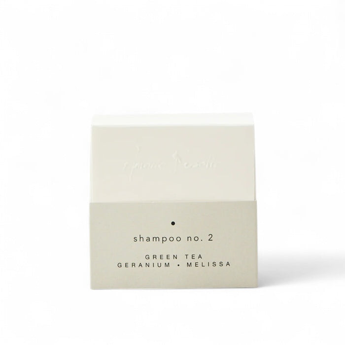 Shampoobar - Grøn te, Geranium og Citronmellise