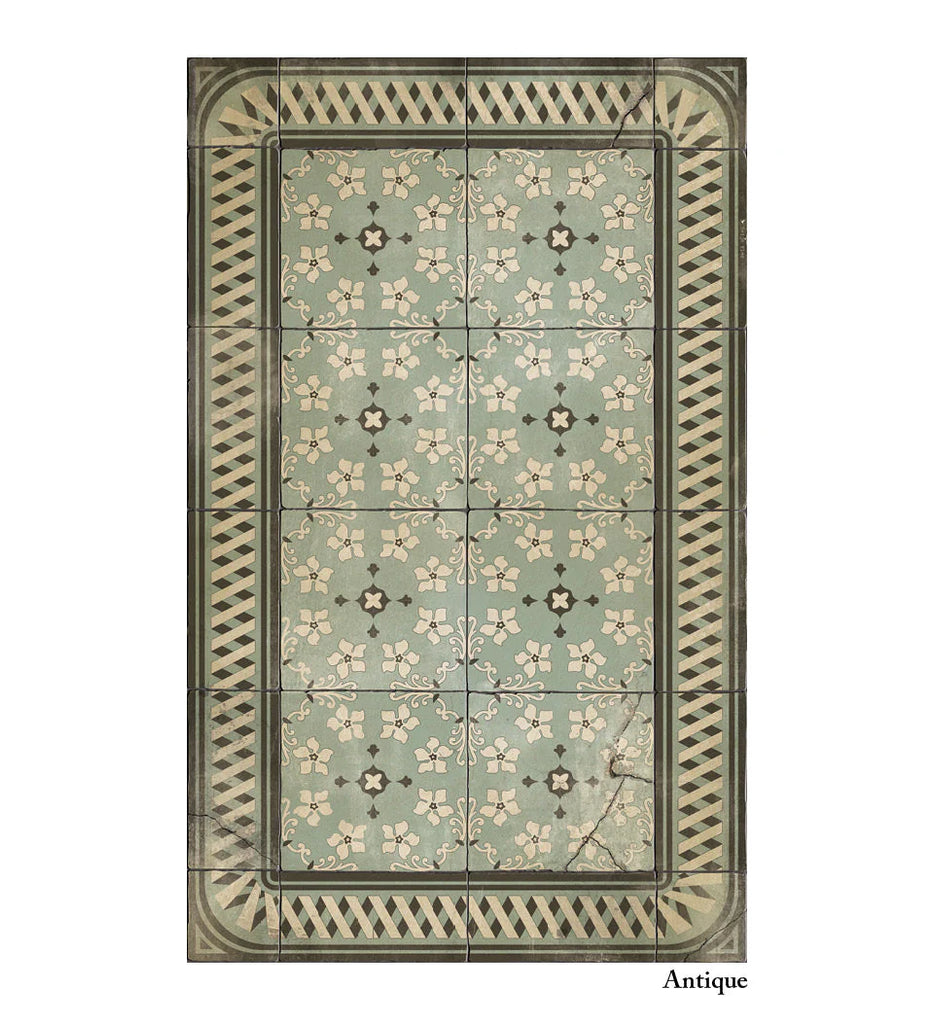 Vinyl måtte - Almond Mint Antique