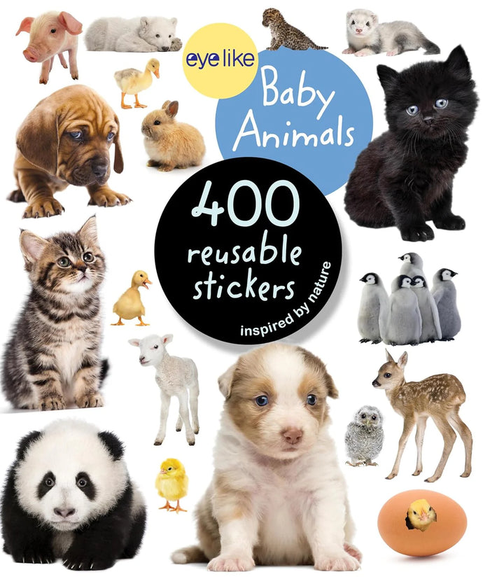 Stickersbog - Baby Animals