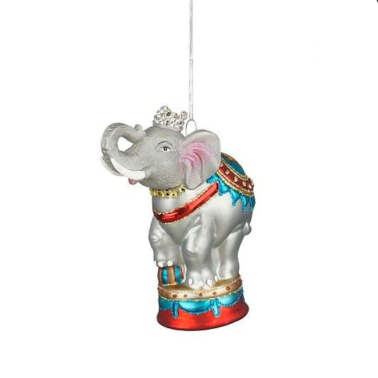 Julekugle - Cirkus Elefant