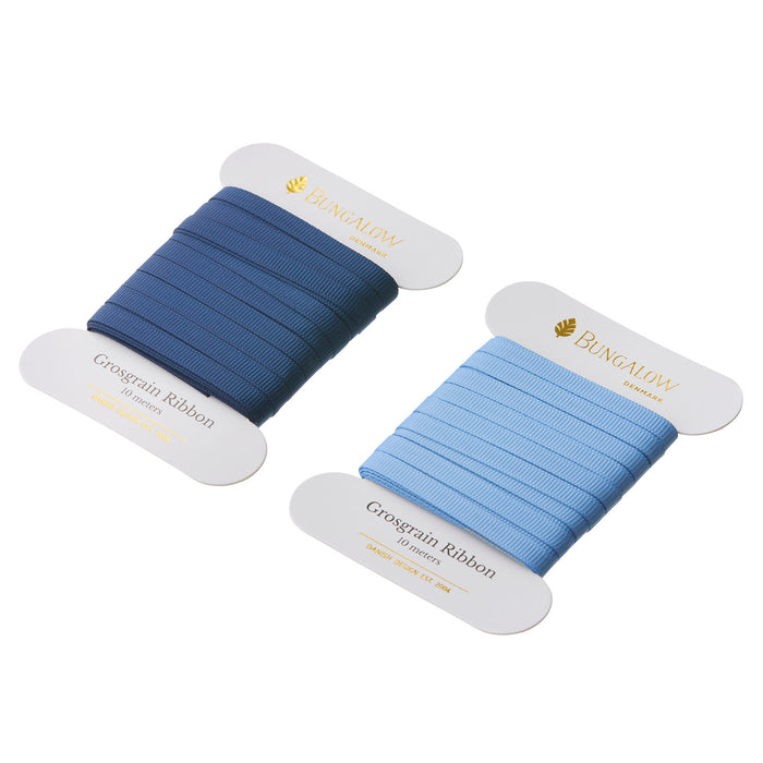 Gavebånd - 6mm Ocean Blue S/2pcs