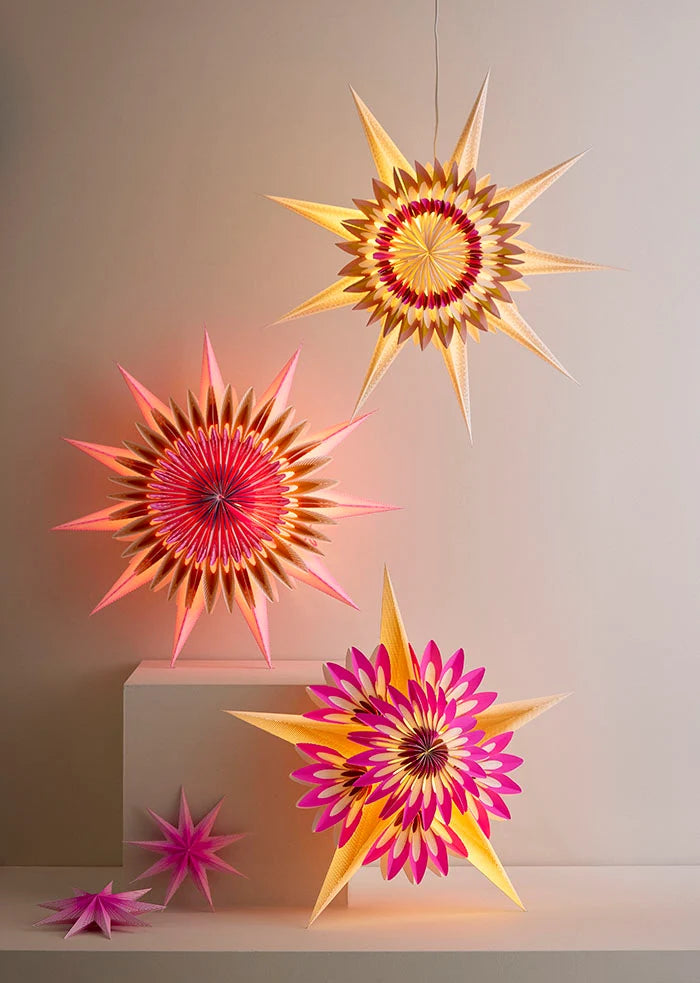 Paper Star Aurora Fuchsia 70cm