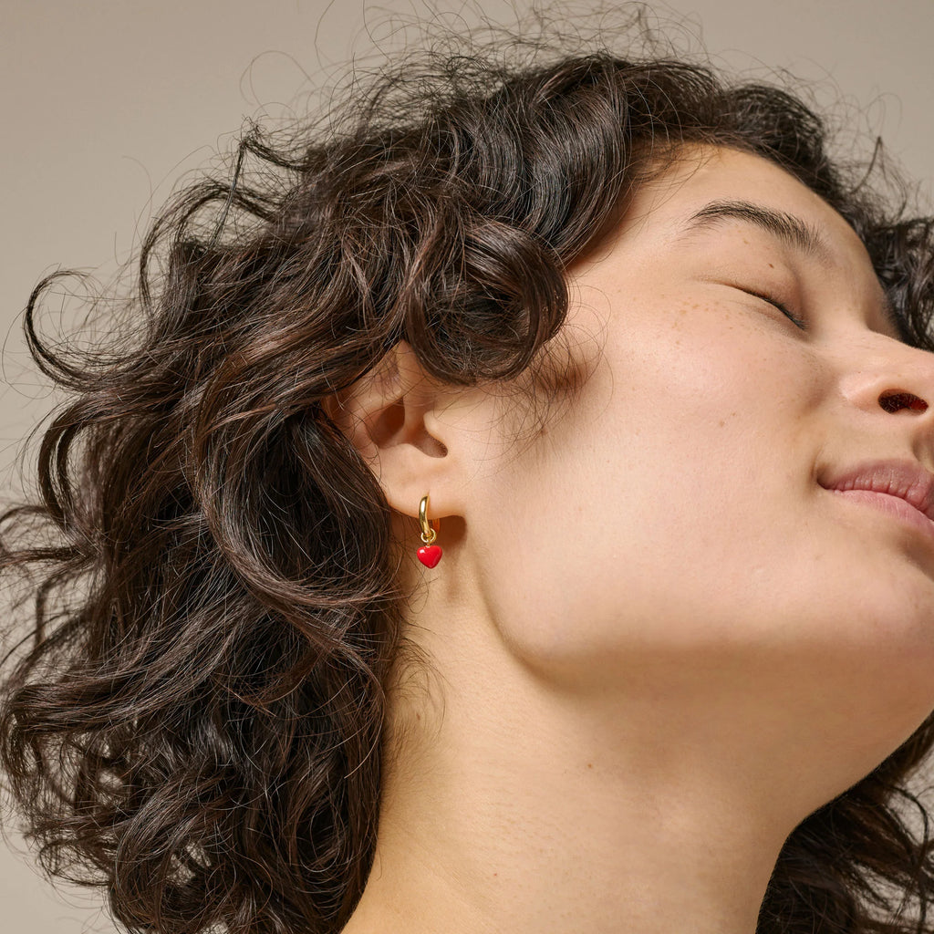 Amore Hoops Rød
