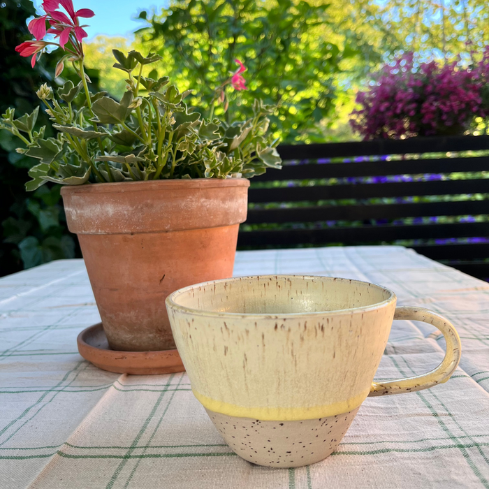 Cappucino kop - Gul