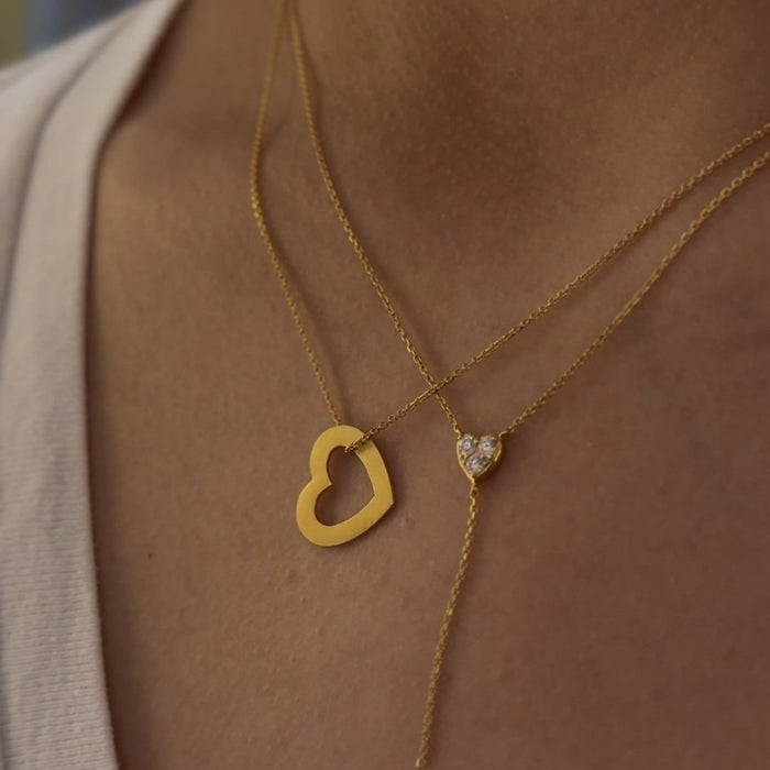 Open Love Heart - Vedhæng