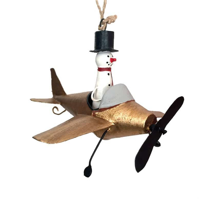Snemand i guldflyver