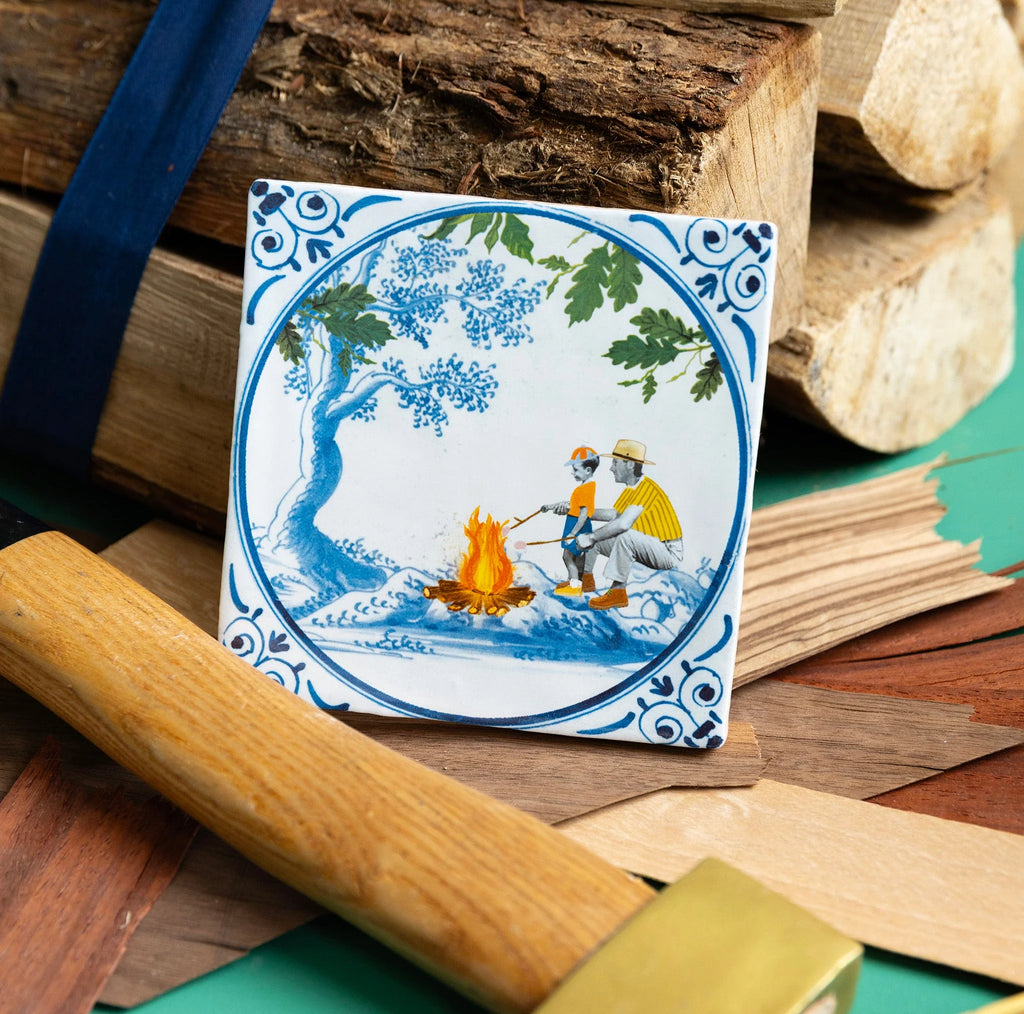Storytiles - "Quality time at the campfire" stor