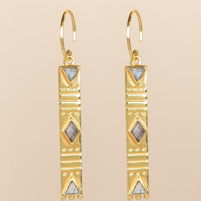 Hanging Cecropia labradorite